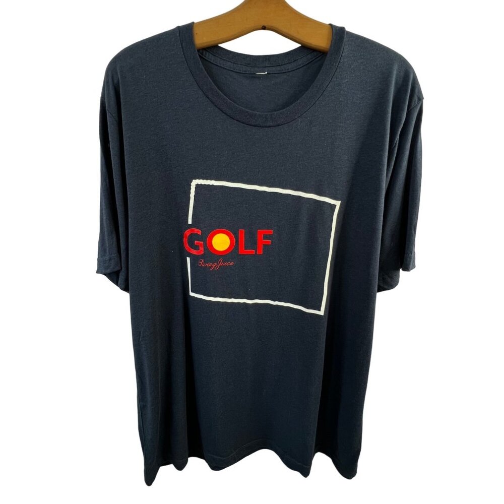 Swing Juice Golf TShirt Size Large Crewneck Pullover Blue Active NEW